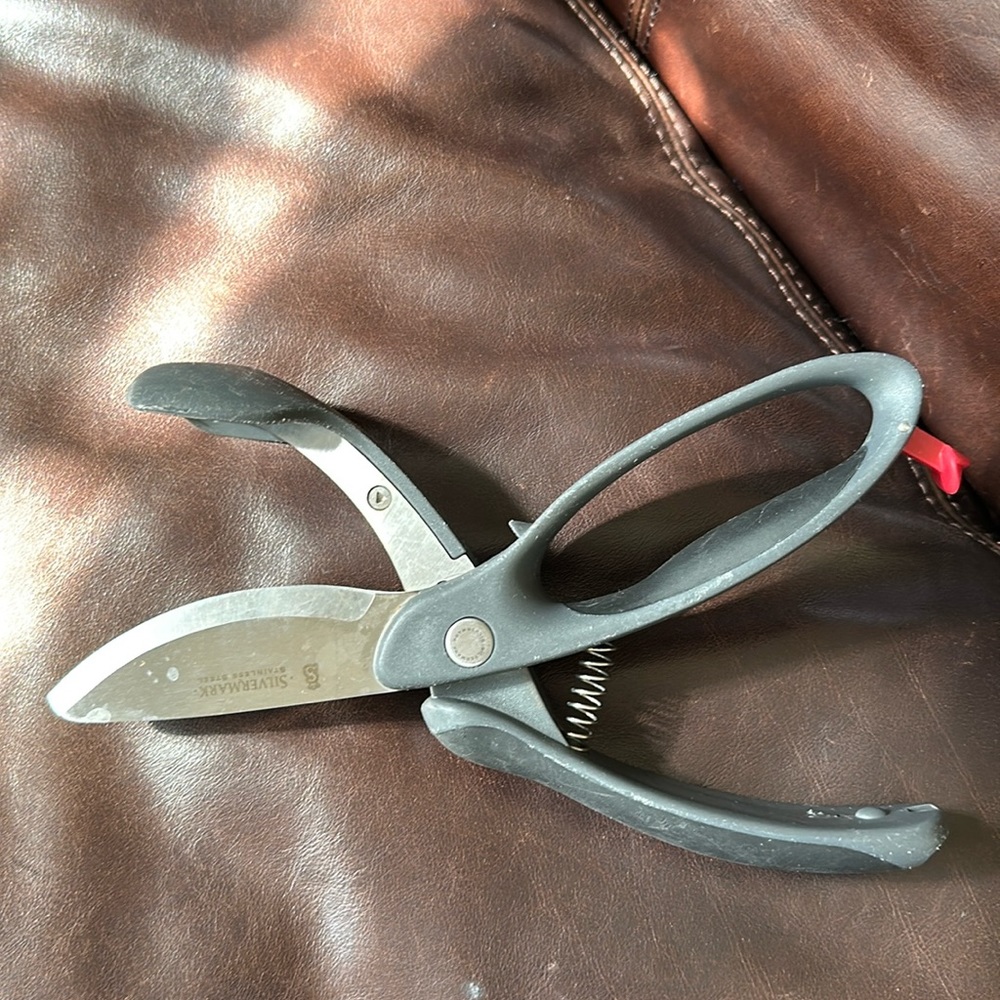 Silvermark Toss and Chop Salad Shears, Double Blade, Slicing Dicing Chopper